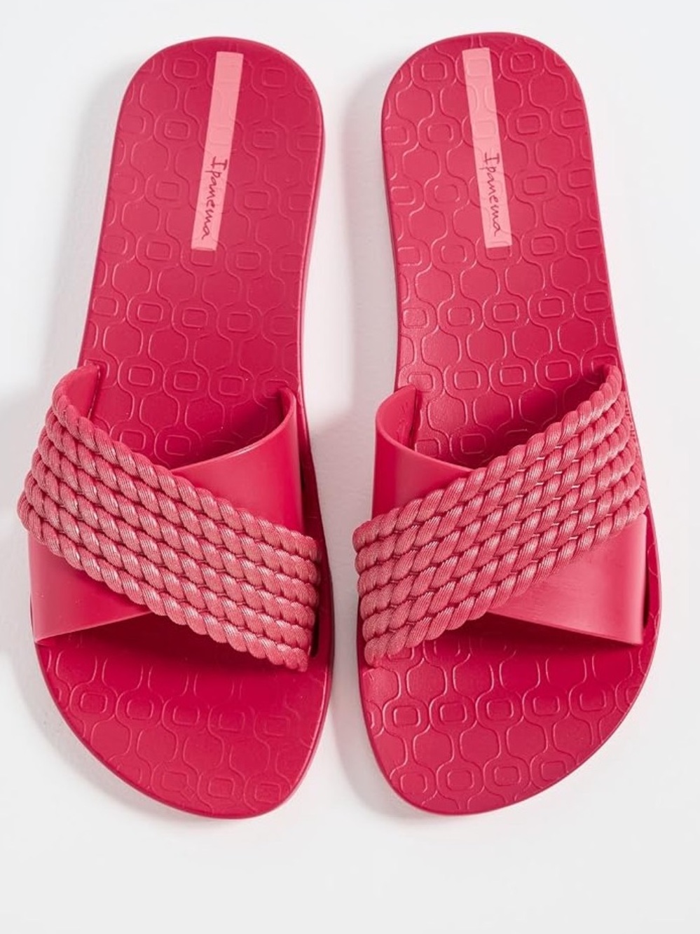 IPANEMA STREET II SLIDE SANDALS IN FUCHSIA PINK 6 URBAN OUTFITTERS